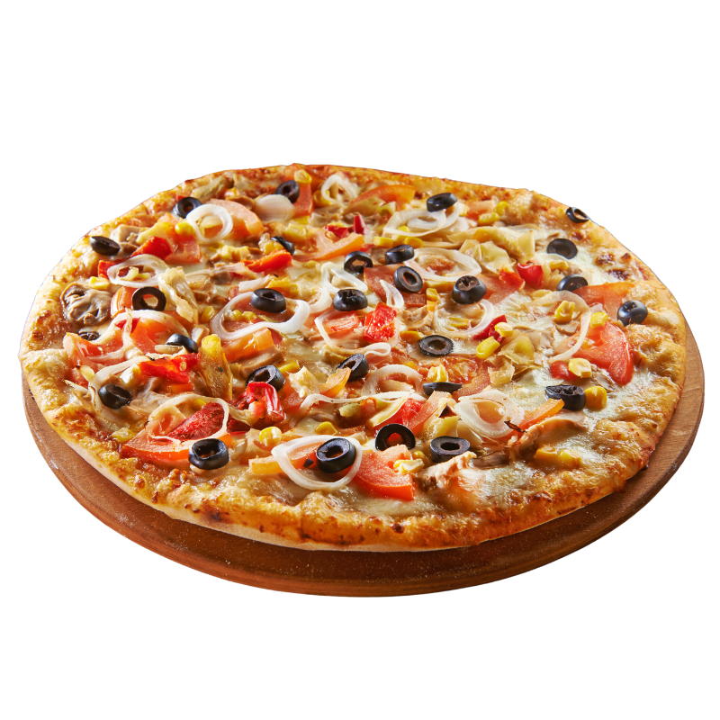 P21 Garlic & Olive Pizza